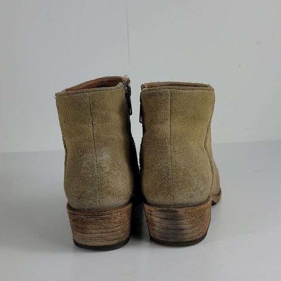 Frye Carson Piping Suede Leather Women's Booties - Picture 8 of 14